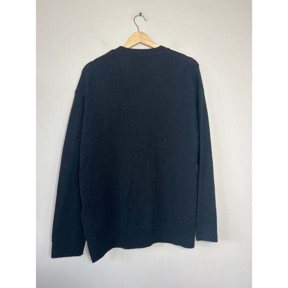 NWT Zadig & Voltaire Mirka V-Neck Cardigan Women's Noir Size: Medium - Picture 8 of 9